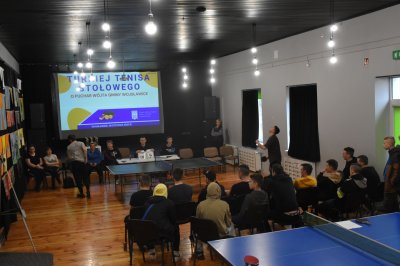 Turniej Tenisa Stołowego o Puchar Wójta Gminy Wojsławice